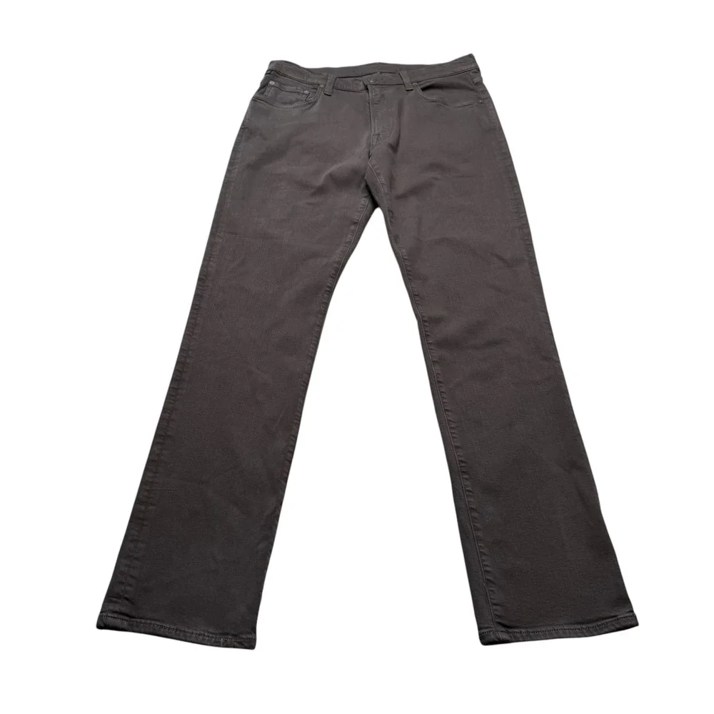 CITIZENS OF HUMANITY Gage Twill Pants Dark Gray Straight Leg Men's Size 32 Chino